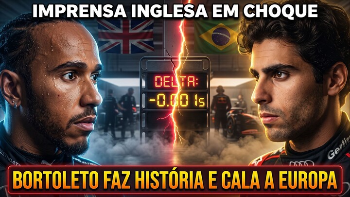 IMPRENSA INGLESA CHOCADA: BORTOLETO FICOU A 1 MILÉSIMO DE DESTRUIR HAMILTON EM MONZA!