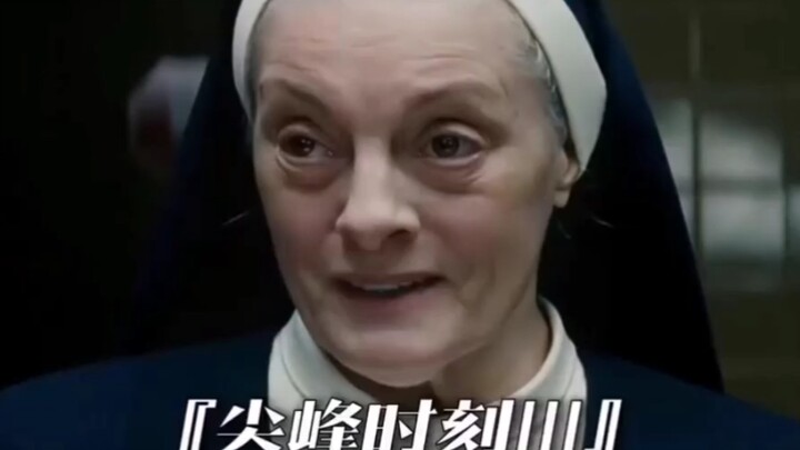 “The nun has sworn all the cuss words of her life”