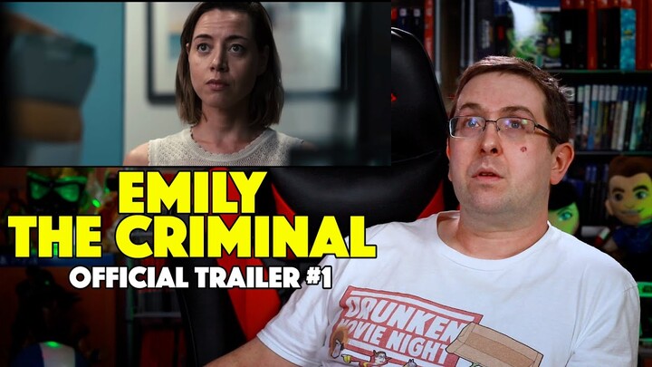 REACTION! Emily the Criminal Trailer #1 - Aubrey Plaza Movie 2022
