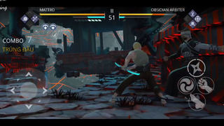 shadow fight 3 - dùng thử nguyệt thần kiếm trong màu sắc sâu lắng