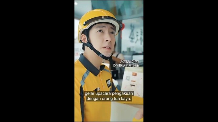 KURIR MAKANAN MENDADAK MENJADI SEORANG CEO   TERNYATA DIA ADALAH ANAK ORANG TERKAYA YANG.HILANG