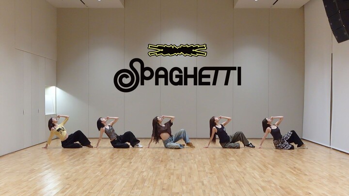 LE SSERAFIM 'SPAGHETTI (versi anggota)' Latihan Tari