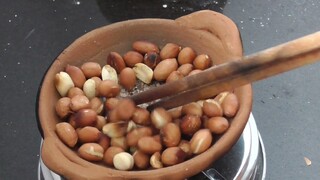 Đậu phộng rang muối mini - món ăn vặt siêu dễ làm: chơi đồ hàng