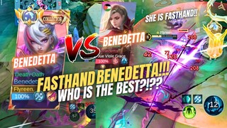 SHE IS FASTHAND‼️WHO IS THE BEST BENEDETTA?!??