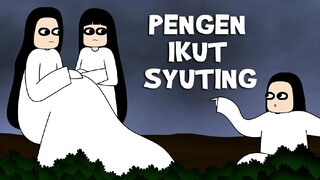 Kartun Hantu Lucu | Kuntilanak Pengen Ikut Syuting