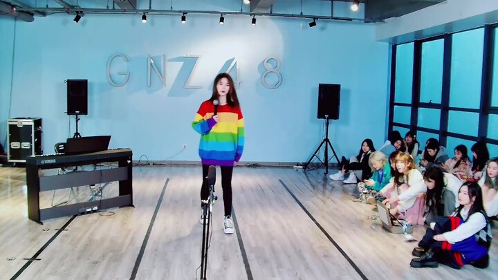 【GNZ48】【Xu Chuwen】20220223 GNZ48 “Ujian Vokal” potongan
