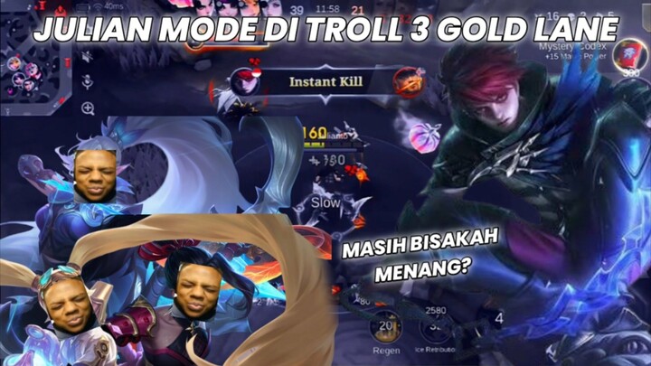 Gameplay Julian Gendong2 Tim Ditroll 3 MM Tetep Menang🔥