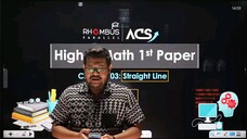 Highermath 1st Chapter-3,(Straight Line),Lecture-4, HSC26