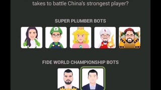 Chess.com (Android Games) - Ding Liren lose while P1 wins.