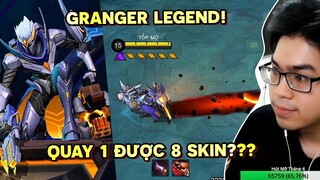 Tốp Mỡ | QUAY THỬ GRANGER LEGEND HIỆP SỸ SAO BĂNG: MUA 1 ĐƯỢC 8 SKIN QUÁ HỜI???? | MLBB