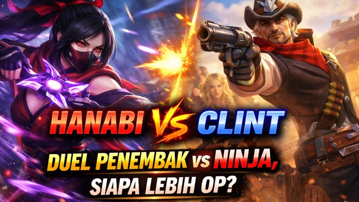 Hanabi vs Clint: Duel Penembak vs Ninja, Siapa Lebih OP?