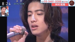 颜值暴击！木村拓哉演唱Mr lonely～神仙唱歌！