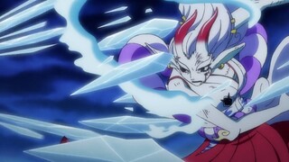 One Piece Episode 1042 Yamato Ice Power vs Kaido Fire Power | English sub