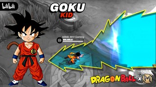 KID GOKU in Mobile Legends 😲 MLBB x DRAGON BALL