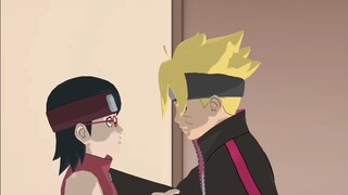 MMD Boruto kisses Sarada in front of Sasuke meme funny Motion DL