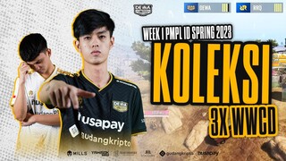 INSIDE PMPL ID SPRING 2023 | Chicken 3x di Week 1 | Back To Back Too Soon, UCUP BANTING HP!!!