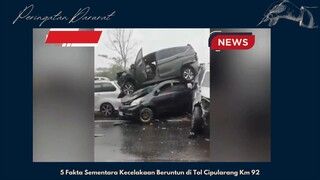 5 Pakta Sementara Kecelakaan Di Tol