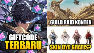 GIFTCODE TERBARU! Akhirnya Fitur Guild Datang & Bisa Ganti Skin Semua Hunter? | Solo Leveling: ARISE