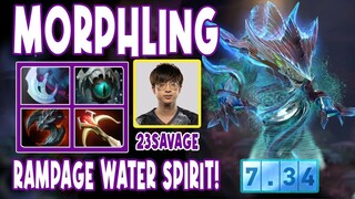 23Savage Morphling Hard Carry Highlights Gameplay | RAMPAGE WATER SPIRIT! | Trend Expo TV