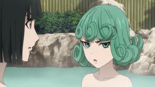 [AMV]Tatsumaki bisa kalahkan monster, tapi tak tahan minuman keras