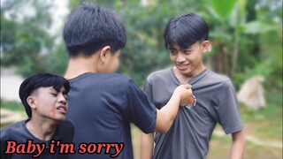 BABY I'M SORRY❗diwan dan ali | versi anak remaja | muhyi official