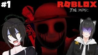 Kuchisake Onna Meneror Kami Bertiga!!! - Roblox The Mimic ~ Hantu Jepang Serem Serem!