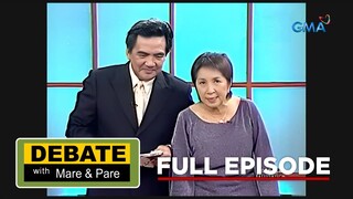 Debate with Mare at Pare - Full Episode (June 2003)