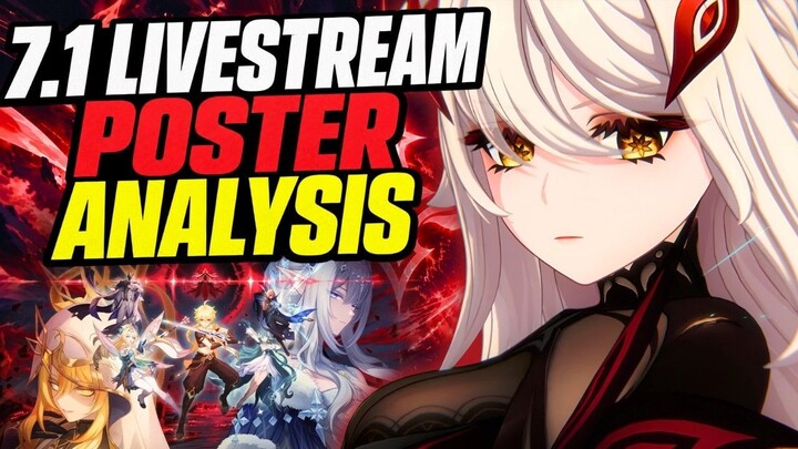 The Genshin Impact 7.1 Poster Might've Just LEAKED the ENDGAME?! — Anniversary Rewards