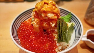 Following the trend and queuing up, I actually ate the best seafood bowl in Tokyo丨Tokyo Food VLOG