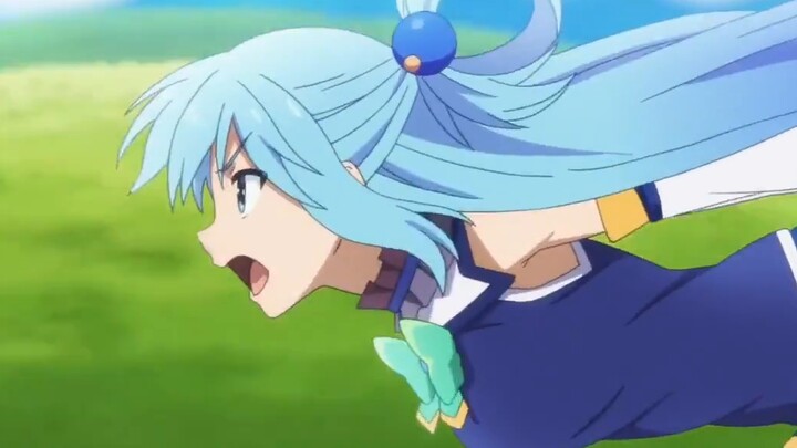 The goddess looks quite cute when she is serious
