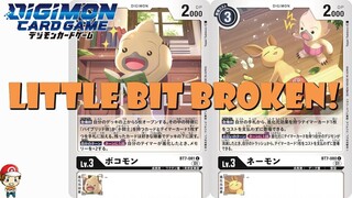 Weird New Level 3s Look a Little Broken! Bokomon & Neamon! (Digimon TCG News - BT7)