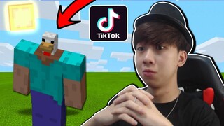 Khi Người Đầu Gà Có Thật 😱 - VINH THỬ NGHIỆM CÁC VIDEO TIKTOK MINECRAFT TRIỆU VIEW (Phần 2)