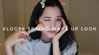 【欧阳娜娜VLOG】欧阳娜娜VLOG98 SPRING MAKE UP LOOK