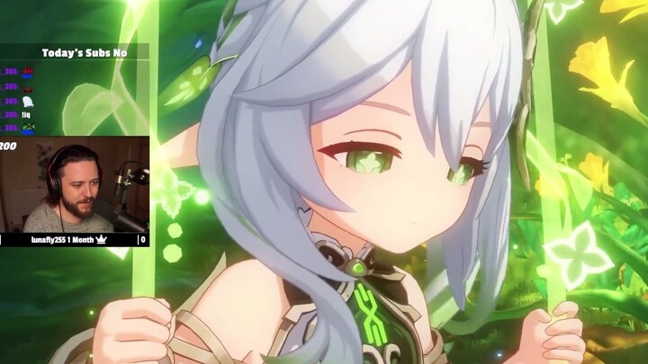 [Genshin Impact /Fan-Made] Bran Watches Nahida’s Character Trailer: Gradually Letting Down Her Guard