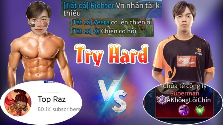 Top Raz Try Hard Rank Gặp Ngay ADC Và Cái Kết Gánh Team NTN - Raz - Liên Quân Mobile