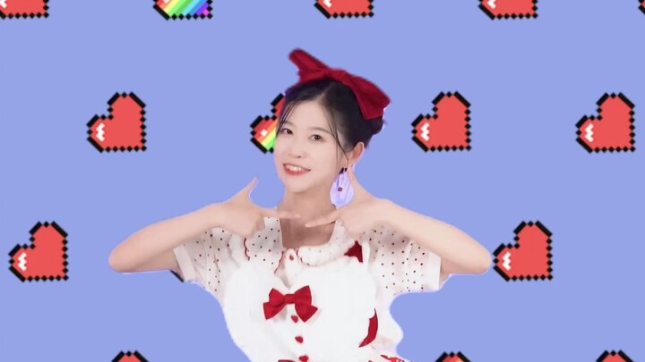 I spent 5 cents to cut out a picture [doge] Put on your little skirt and join me in the party~