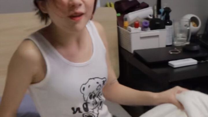 “You’re home so early today—wanna play some roleplay?”