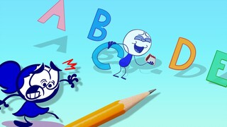 沉浸式字母游戏【铅笔动画】