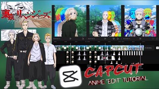 CAPCUT ANIME EDIT TIKTOK TRENDING TIE ME DOWN REMIX TUTORIAL