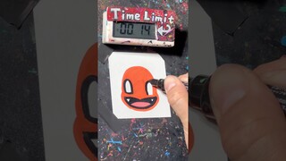 【ASMR】Drawing Charmander in 40 Sec