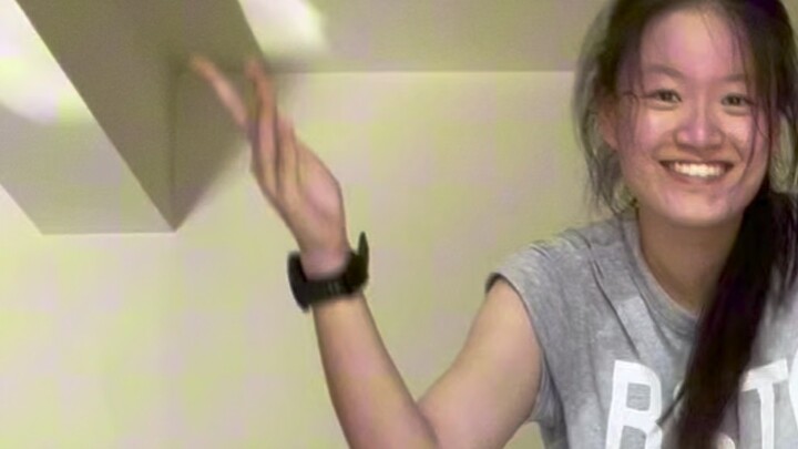 I can't jump out of the practice room without knocking 100 times