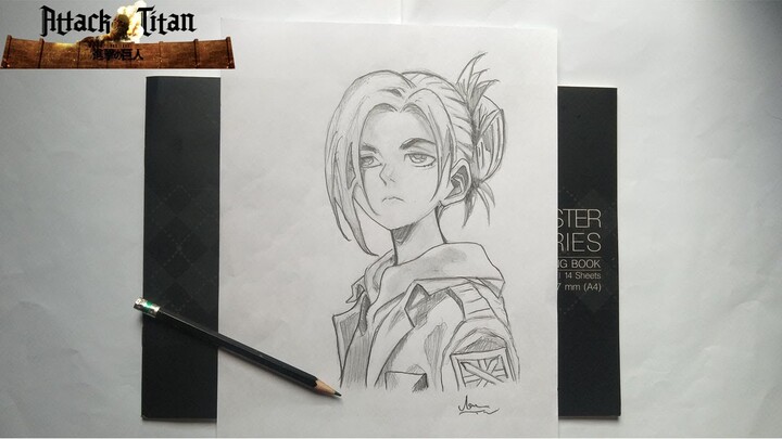 วาดแอนนี่ เลออนฮาร์ท Draw Annie Leonheart (Attack on Titan) ll A.M Art Man