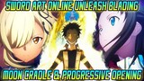 Sword Art Online: Unleash Blading Opening [English Subtitle] - SAO Progressive & Moon Cradle