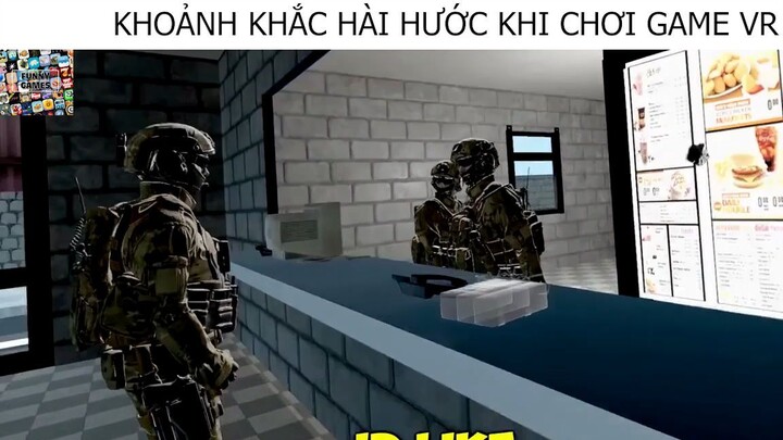 (P2) Khoảnh Khắc Hài Hước Khi Chơi Game VR #FunnyGames
