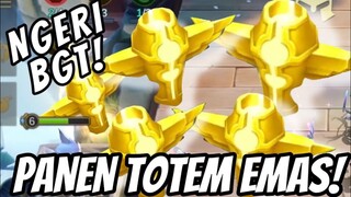 TOTEM EMAS TERNYATA MASIH OP BETS!! PANEN HERO LEGEND EZ PZ!!