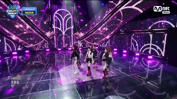 250213 MNet M!Countdown (MADEIN - LOVE, AFRAID)