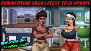 SUMMERTIME SAGA LATEST VERSION TECH & RHONDA'S UPDATE LEAKS 🔥 RHONDA'S HOUSE LOCATION & INTERIOR