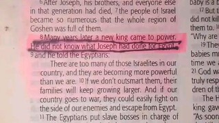 Daily Verse.                  Exodus 1:11-14
