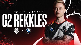 Welcome G2 Rekkles | G2 LoL Roster Announcement