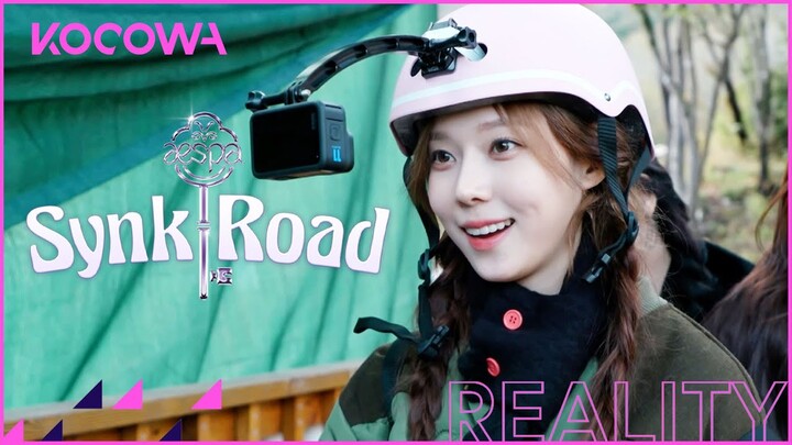 WINTER is being swung around like a ragdoll on this zipline l aespa's Synk Road Ep 3 [ENG SUB]